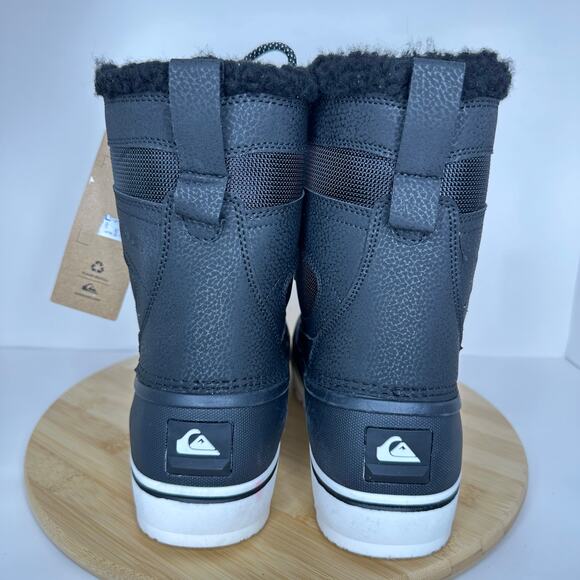 Quiksilver Sub Zero Hi Snow Boots Fur Lined Waterproof 3M Insulate Mens 7 NEW main image 5